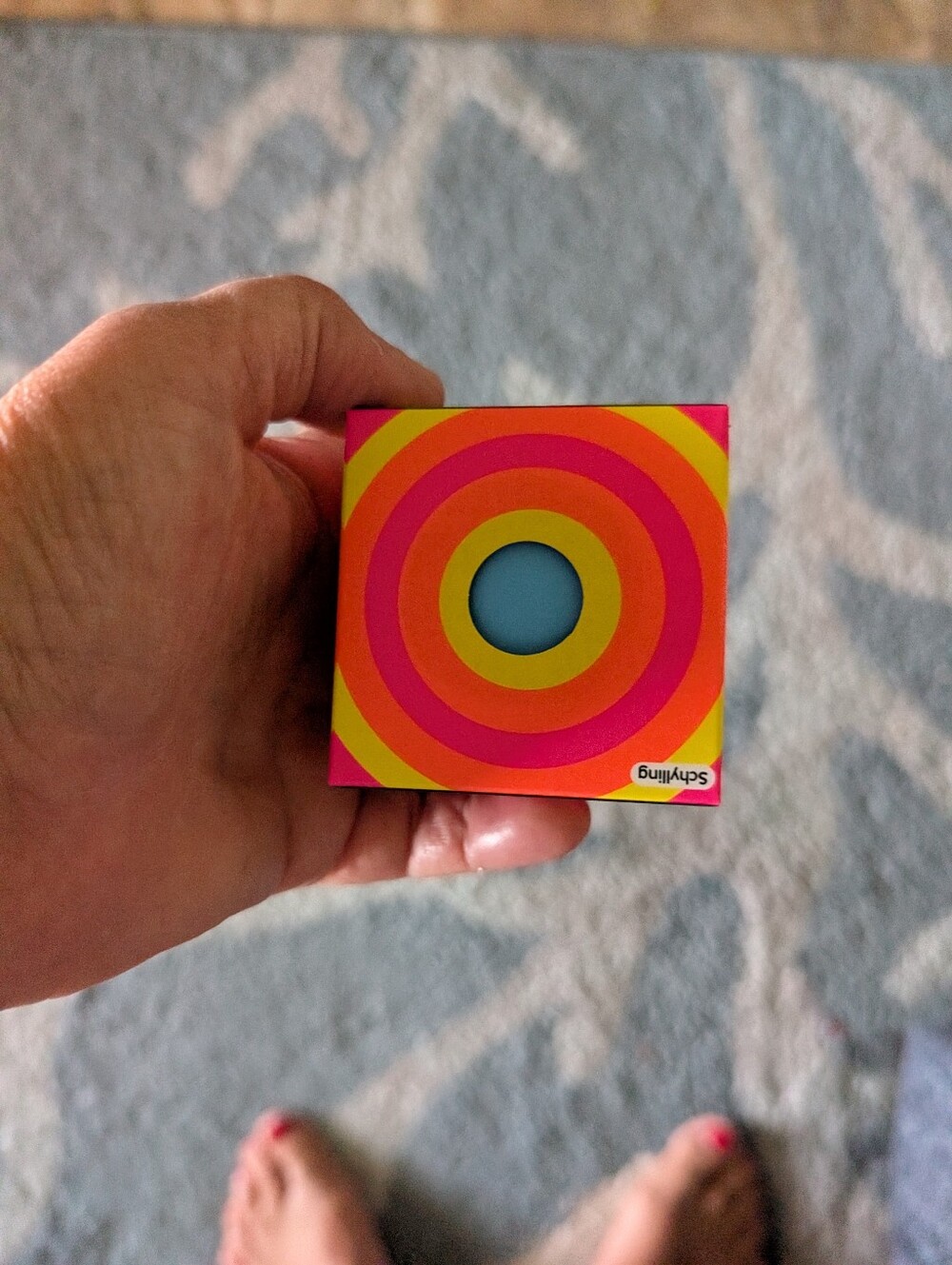 Blue Needoh Color Change Ball in Bright Multicolor Packaging # Needoh # Viral